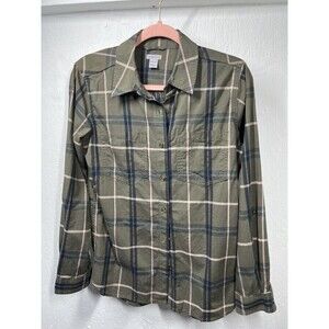CARHARTT WOMENS LONG SLEEVE BUTTON DOWN SHIRT SIZE SMALL 4/6